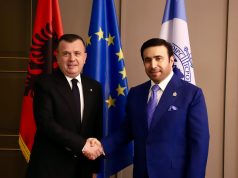 Ministri i Brendshëm Taulant Balla priti sot në takim Presidentin e Interpol, Ahmed Naser Al-Raisi