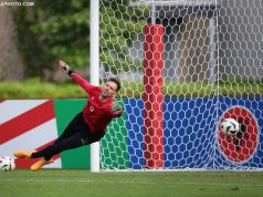 Djemtë kuqezi në stërvitje para ndeshjes me Kroacinë (foto,video)