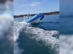 “Luftë” skafeve në plazhe (video)