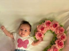 Luna Mari mbush 2 muaj. Familja Ejlli poston dedikimin (video)