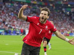 Gjeorgjia shtang Portugalinë, përfundojnë çiftet e fazës së 1/8-ave