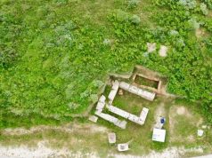 Zbulohet një tjetër varr monumental në hyrje të Parkut Arkeologjik të Amantias
