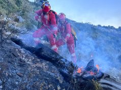 Fiket zjarri në Qafën e Llogarasë (video)