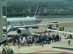 Avioni merr flakë në aeroportin e San Francisco