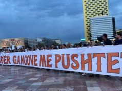 Protesta për vrasjen e Egli Progës/ Berisha: Qytetarët janë në shesh sepse drejtësia politike është aleate me krimin dhe mafien