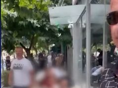 Polici ende në arrati. Detajet se përse qëlloi me disa plumba dhe e filmoi kolegun e gruas