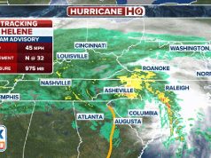 Uragani Helen, 44 viktima në SHBA