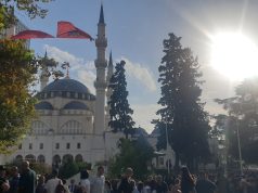 Inaugurimi i xhamisë/ Berisha me thirrje kundër përçarjeve