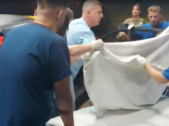 (video) Nëna lind foshnjen në makinë, e bllokuar në trafik për shkak të protestës