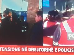 Në Elbasan tensione para drejtorisë së policisë