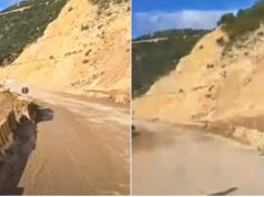 Pirgje dherash bllokojnë Bypassin e Vlorës