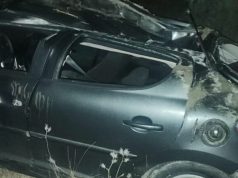 Aksi Fier Vlorë, makina përfundon në kanal