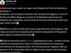 Shqipëria në sistemin unik europian të pagesave/ Rama: Një tjetër hap i madh në rrugën drejt Shqipërisë 2030 në Bashkimin Europian