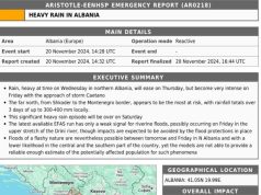 Alarm portokalli! Agjencia Kombëtare e Mbrojtjes Civile paralajmëron përmbytje