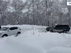 (Video) Reshje të shumta dëbore. Mjetet në Theth-Bogë kërkojnë ndihmën e policisë
