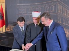 100-vjetori i Medresesë së Tiranës. Balla: kjo shkollë vijon të jetë shembulli i mirë dhe frymëzues për ata që duan të zgjedhin arsimin, por edhe besimin krah për krah