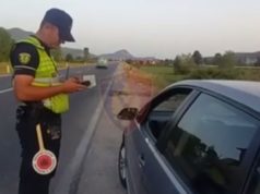 Policia ‘blindon’ Lezhën. Kontrolle për mjetet me xhama të zinj.