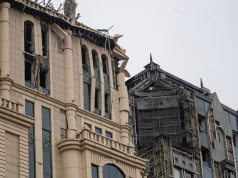 Bombardohet ambasada shqiptare në Ukrainë (Pamjet)