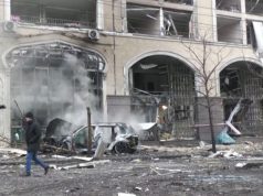 Ministri Hasani thërret ambasadorin rus, Alexey Zaitsev, pas dëmtimit të ambasadës shqiptare në Kiev.