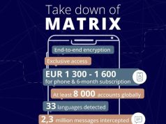 Pas Sky Ecc dhe Enchrochat, Europoli zbërthen “Matrix”