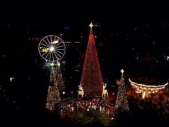 (Video) Tirana ndez dritat e festave