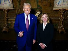 Kryeministrja italiane Giorgia Meloni u takua me Presidentin e zgjedhur të SHBA-së, Donald Trump, në resortin e tij Mar-a-Lago në Florida