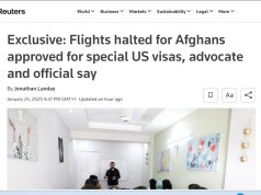 Reuters: Pezullimi i fluturimeve ka bllokuar më shumë se 40,000 afganë, përfshirë ata me viza speciale që presin të fluturojnë në SHBA nga qendrat e përpunimit të vizave në Katar dhe Shqipëri