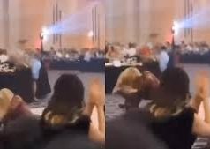 Manjola Nallbani është rrëzuar në skenë gjatë koncertit për Vitin e Ri, pësoi lëndime