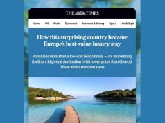 “The Times” shkrim për Shqipërinë, Rama: Investitorë të fuqishëm po i kthejnë sytë nga vendi ynë