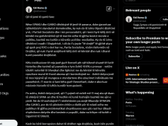 Rama në X: Mbështesim SPAK, por është detyra jonë, që t’i çojmë në esfelt më 11 maj ata që duan të shkrijnë SPAK-un dhe të hedhin në lumë foshnjën bashkë me ujin e pistë