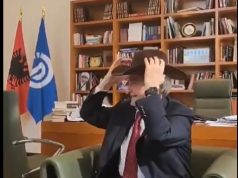 New sheriff in town/ Berisha si kauboj në takimin me shqiptaro-amerikanë nga Teksasi