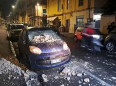 Tërmet i fortë në Napoli, banorët kalojnë natën jashtë.