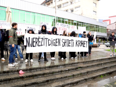 Qytetarët protestuan në Tetovë ndaj dështimit të sistemit të drejtësisë