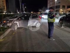Vlorë/Në gjendje të dehur në drejtim të automjetit, përplas disa mjete dhe tenton t’i largohet Policisë, kapet dhe ndalohet pas ndjekjes 34-vjeçari.