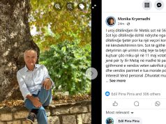 Ditëlindja e parë në burg/ Monika Kryemadhi uron Ilir Metën për 56-vjetorin e tij
