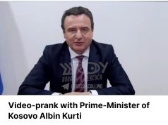 Kryeministri i Kosovës, Albin Kurti ka rënë pre e një mashtrimi nga dy komedianë rusë. Reagon zyra e tij