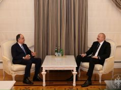 Begaj, takim kokë më kokë me Presidentin e Azerbajxhanit, Iham Aliyev