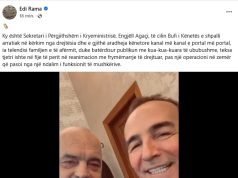 Rama publikon videon me Engjëll Agaçin nga Kryeministria: Bufi i Kënetës e shpalli të arratisur dhe në kërkim nga drejtësia