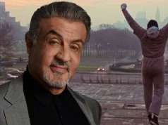 Sylvester Stallone boton ”The Steps”