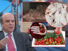 Ish-ministri Panariti: Nga mandarinat te mishi i pulës e luleshtrydhet, rreziqet e fshehura në ushqimet e ndotura me pesticide dhe mikrobe!