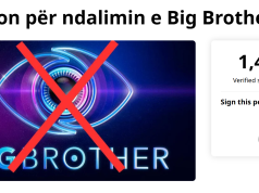 Peticion për ndalimin e Big Brother (LINKU)