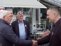 Dashamir Shehi në një takim me qytetarët në Tiranë