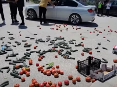 (Video) Domatet dhe trangujt marrin rrugët!/ Anila Denaj në ethet e fushatës braktis fermerët