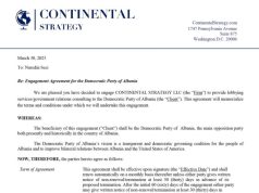 PD urdhëron “black out” për kontratën e lobimit 6 mln dollarëshe