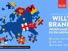 Rifillon Programi Willy Brandt për Zgjerimin e BE – Taulant Balla në konferencën e nivelit të lartë të Socialistëve dhe Demokratëve në Bruksel