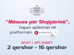 Hapen aplikimet për mësues, afati nga 2 deri më 16 qershor