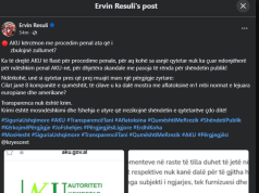 “AKU kërcënon me procedim penal ata që i zbulojnë zullumet”/ Resuli: Krimi është mosndëshkimi dhe fshehja e atyre që…