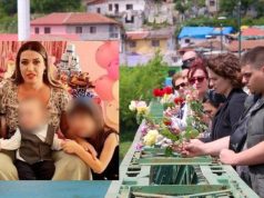 Shkodra përkujton tragjedinë – Një vit nga vetëflijimi i Alma Arrazit me 3 fëmijët e mitur në ujërat e Bunës