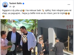 “Ngjajnë si dy pika uji me Bashën, pa para në xhep, ua paguajnë të tjerët!” Balla tallet keq me byrekun e Lapajt dhe të Lulit