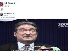 (Video)Rama përmbledh gjithë humbjet e Berishës dhe precedentët e mosnjohjes së zgjedhjeve. Ja ç’po kurdis PD për 11 majin, sipas tij.